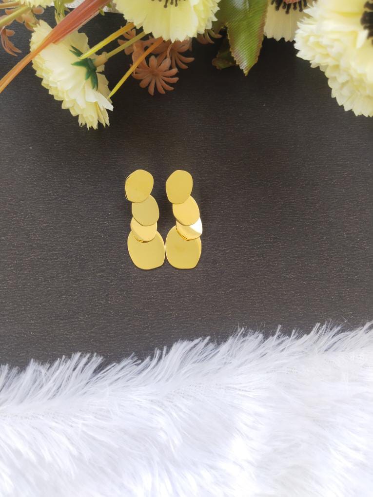 Premium Anti-Tarnish Floral &amp; Layered Earrings Set